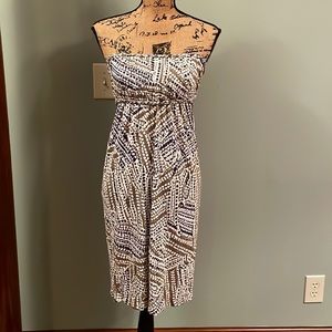 Banana Republic strapless dress size small.
